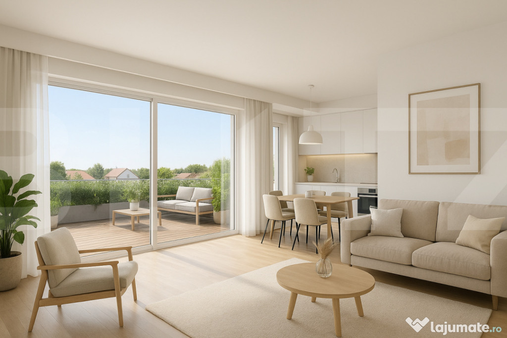 Penthouse 60 mp + Terasă 55 mp
