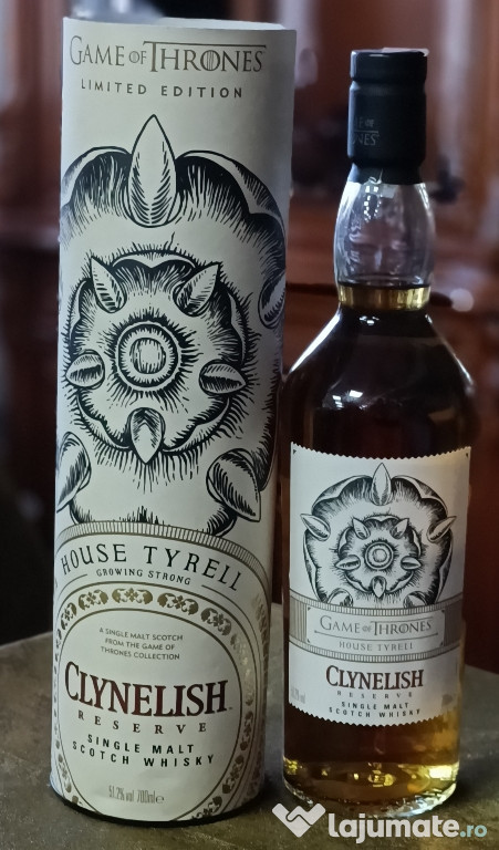 Whisky single malt 51,2 alc.ediție limitată Game of Thrones