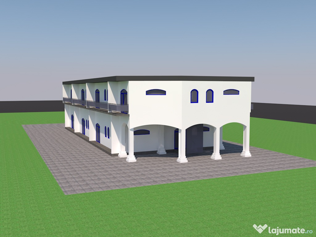 Eforie nord.Teren720mp+400mp construit.Zona H Europa.