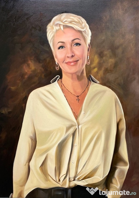 Portret realizat dupa fotografie