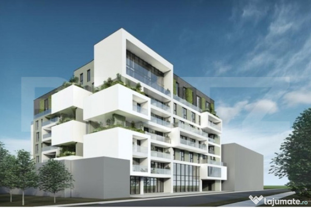 Apartament 3 camere 2 bai, 80 mp, Constructie Noua, Zona The