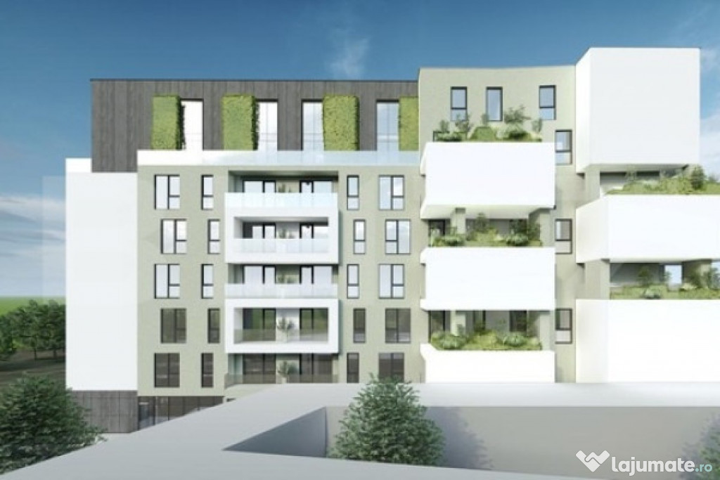 Apartament 3 camere, 71 mp, Terasa 17 mp, Imobil Nou, Semice