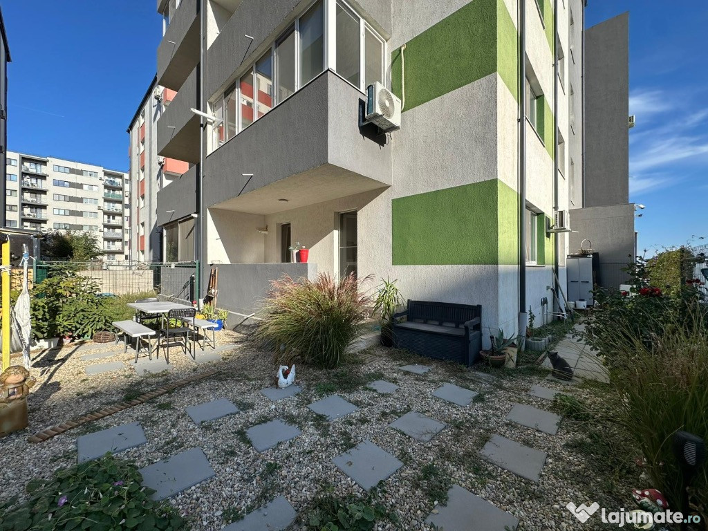 | 13 MIN METROU BERCENI | Apartament 2 camere si grădină