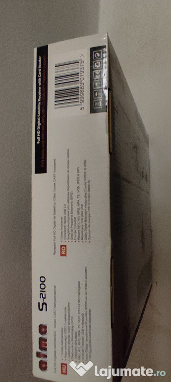 Receptor de satelit digital High Definition si Media Player Alma