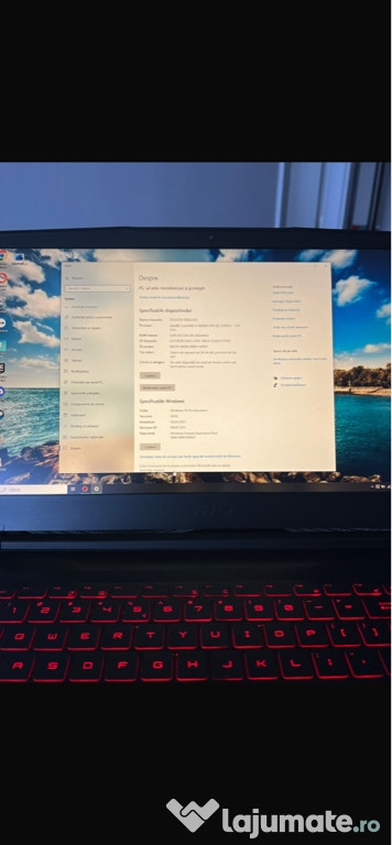 Laptop Gaming GTX 1650 Max