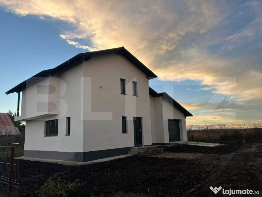 Casa Individuala, semifinisata, teren 500 mp, Liteni, Moara