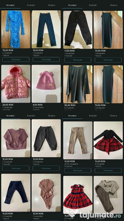 Haine pt copii și femei