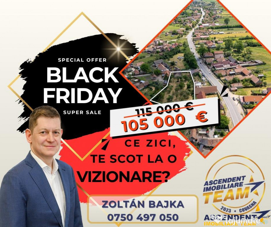 FILM! 2.700mp teren cu casa personalizabila, pomi fructiferi