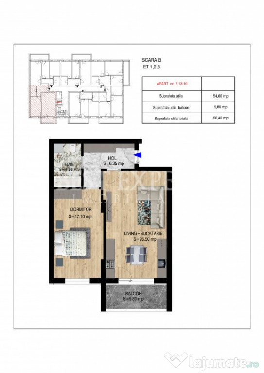 2 Camere Direct Dezvoltator -Incalzire in Pardoseala/Parcare