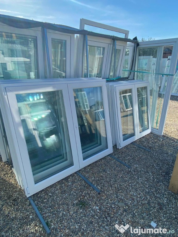 Ferestre albe noi 2 canate de la 650 lei