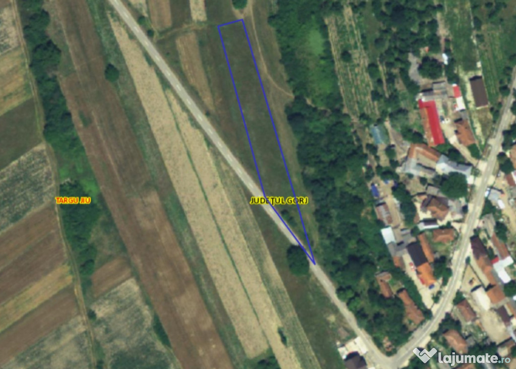 Teren intravilan - 1654 mp - Ursati, Targu Jiu