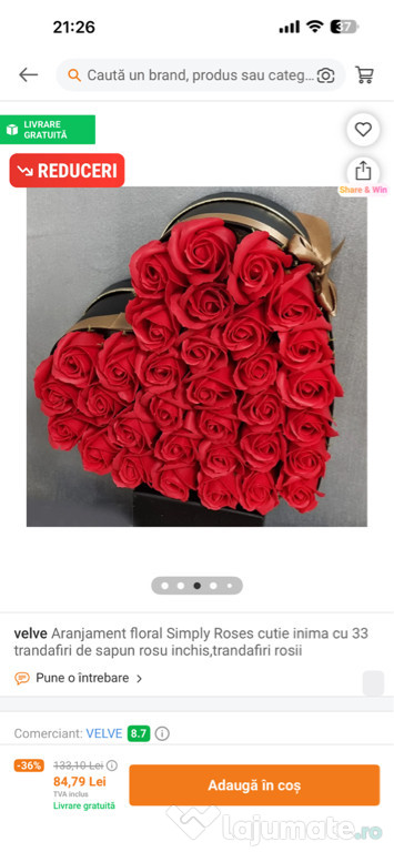 Trandafiri Aranjament