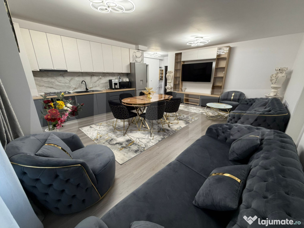 Apartament 3 camere, lux, prima inchiriere, parcare subteran