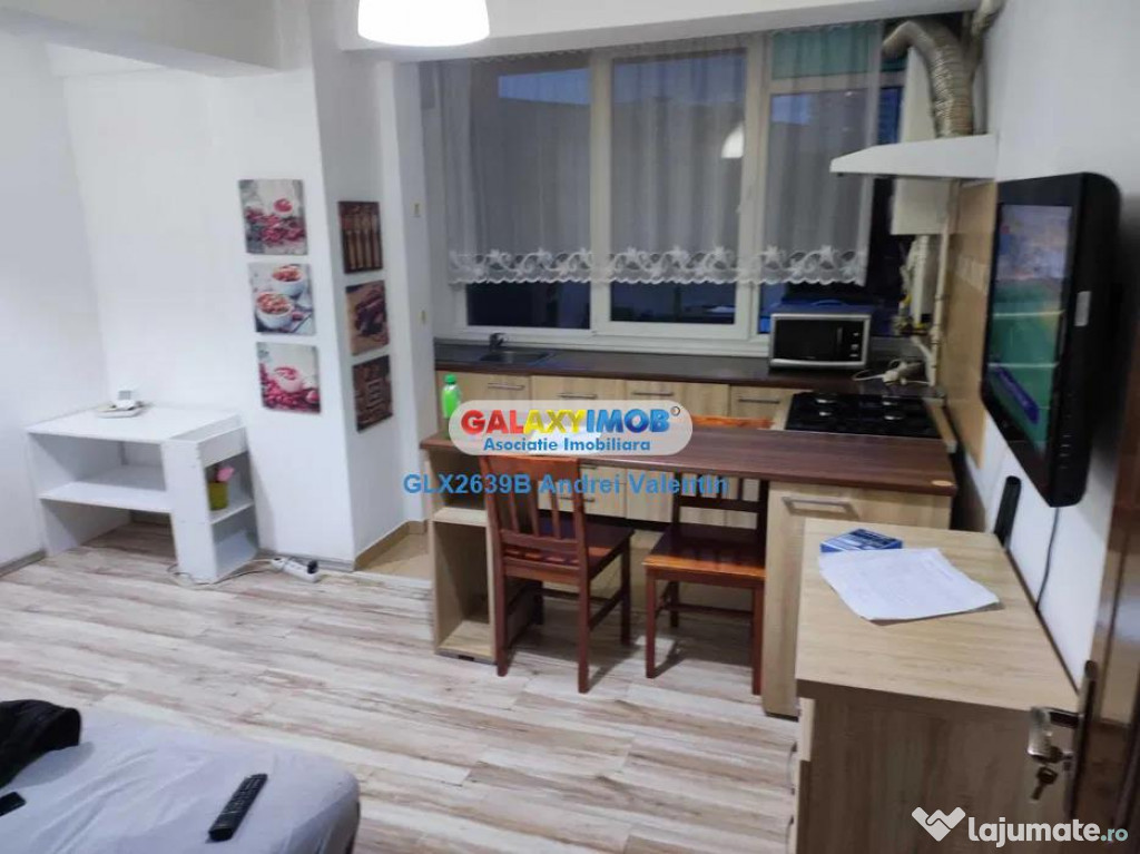 Garsoniera Dubla Bloc Nou - Berceni - Dimitrie Leonida - Met