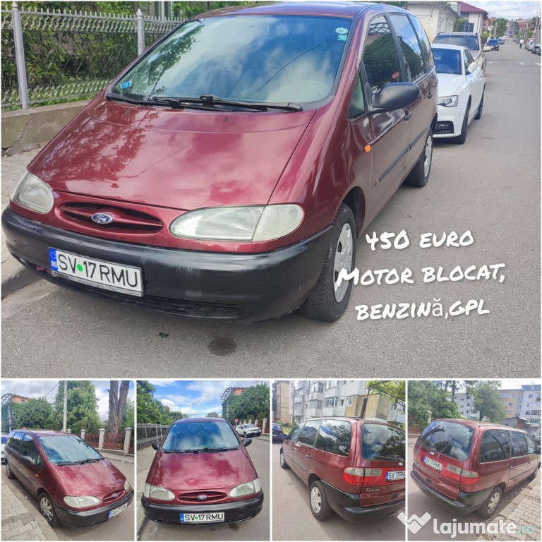 Ford Galaxy motor blocat, benzina și gpl