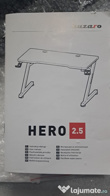 Masa Gaming Huzaro Hero 2.5