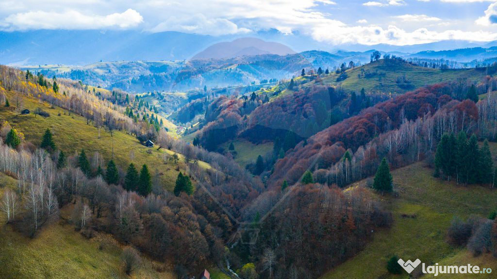 COMISION 0% Teren 9,520mp Moieciu de Jos / Strada Valea c...