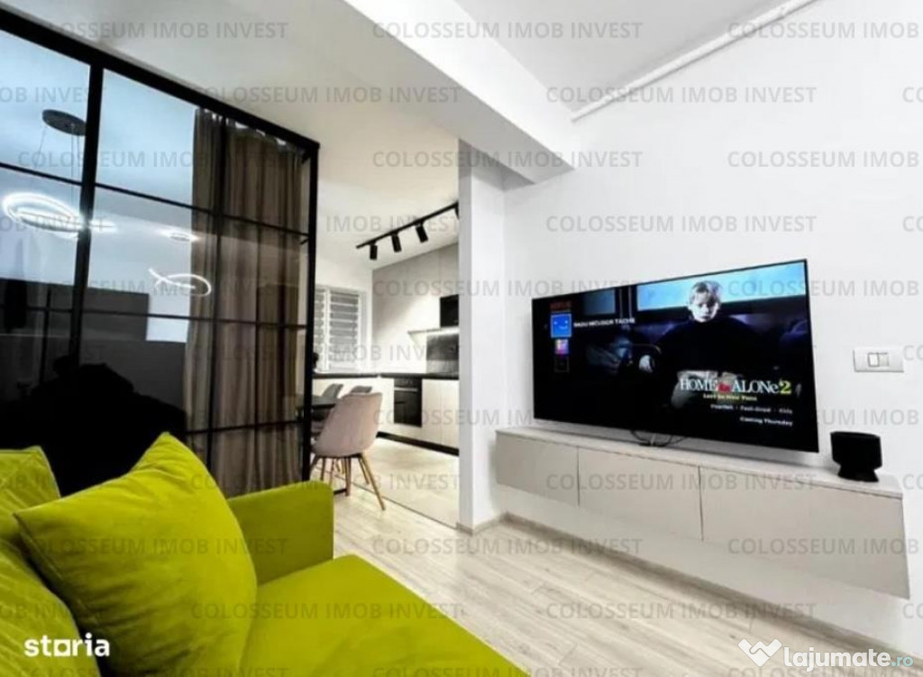 Bloc nou, studio, mobilat, utilat, parcare, boxa, zona Tractorul!