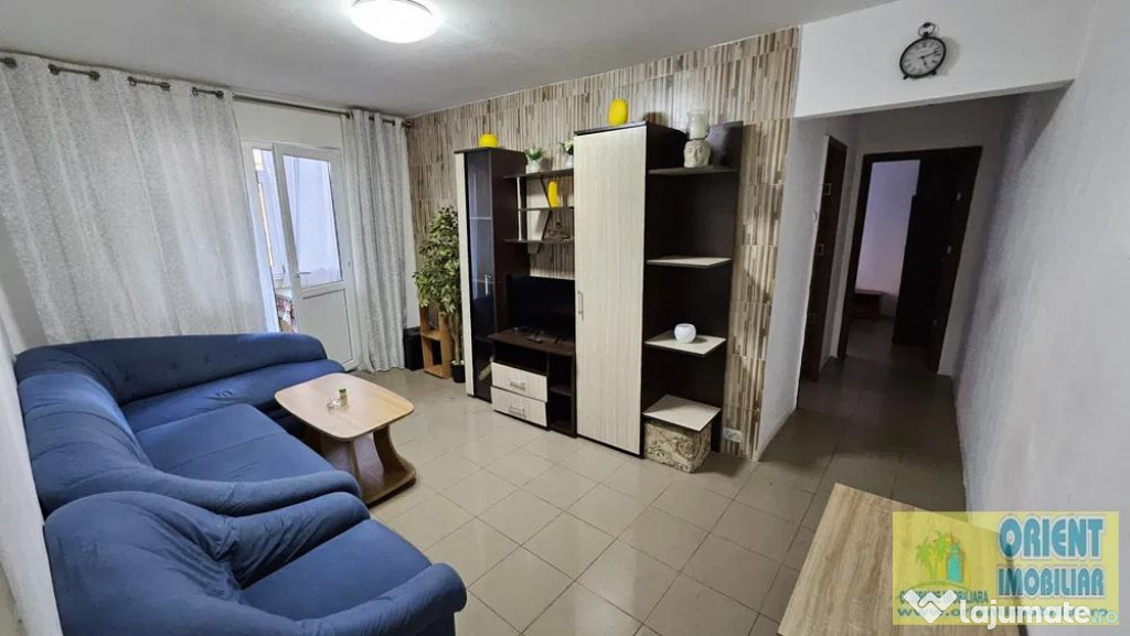 Km 4-5, apartament 3 camere, etaj 1, gaze, vanzari Constanta