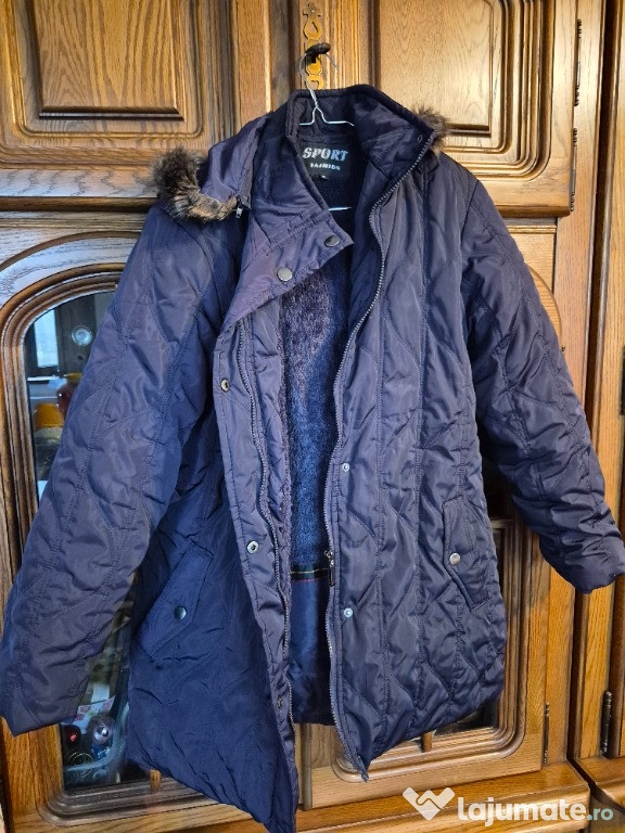 Geaca de iarnă, de damă, mov