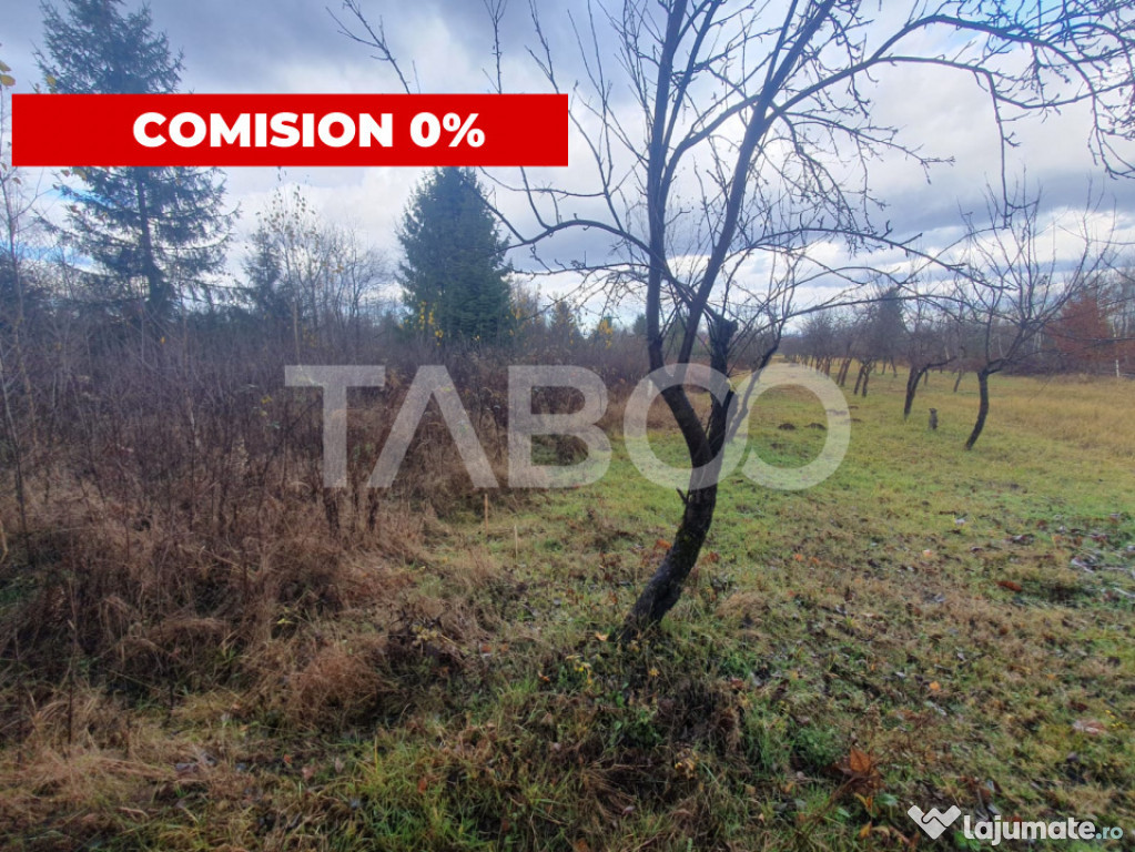 Teren extravilan 1000 mp Statiunea Climaterica Sambata de Su