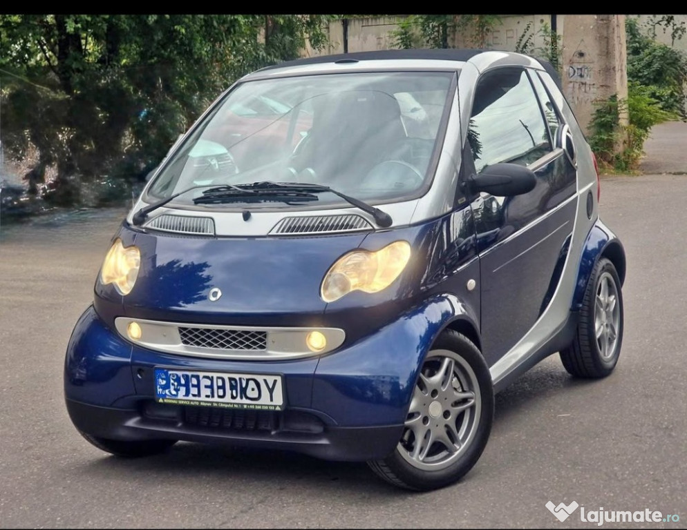 Smart ForTwo Cabrio – consum 3% – stare foarte bună! – 1500 €