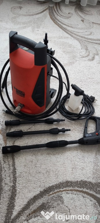 Masina de spalat cu presiune BLACK & DECKER PW1300TD, 1300W, 100bar, 3