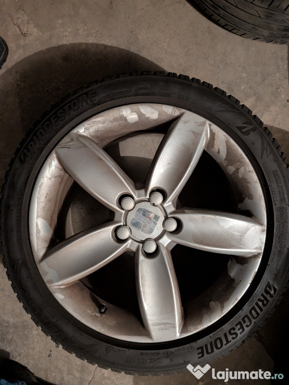 4 Jante Seat Altea xl cu Bridgestone LM005 iarna 225/45R17