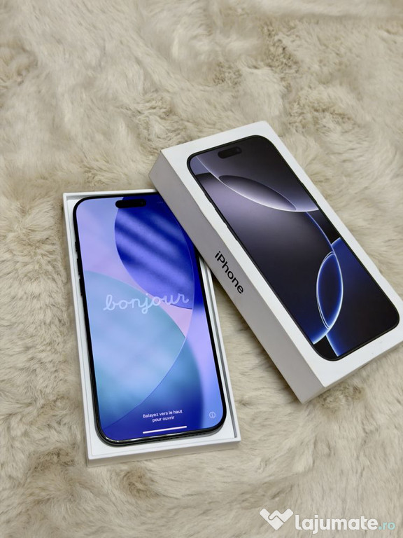 Iphone 16 pro max 256go black