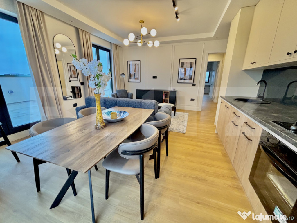 Penthouse 3 camere, 70 mp, zona Braytim