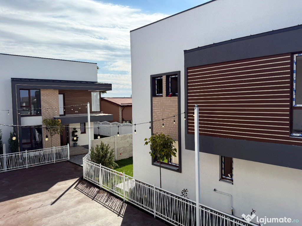 PROMOTIE ~ Vila individuala P+1E ~ 5 camere ~ 3 bai + dressing ~