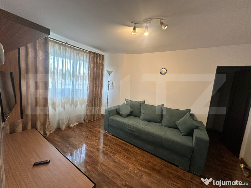 Garsoniera de vanzare,mobilata si utilata,zona M-uri