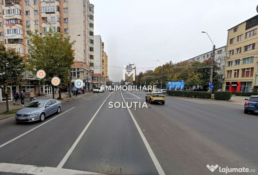 Spațiu comercial Bd. Traian, zona Pizza Plus