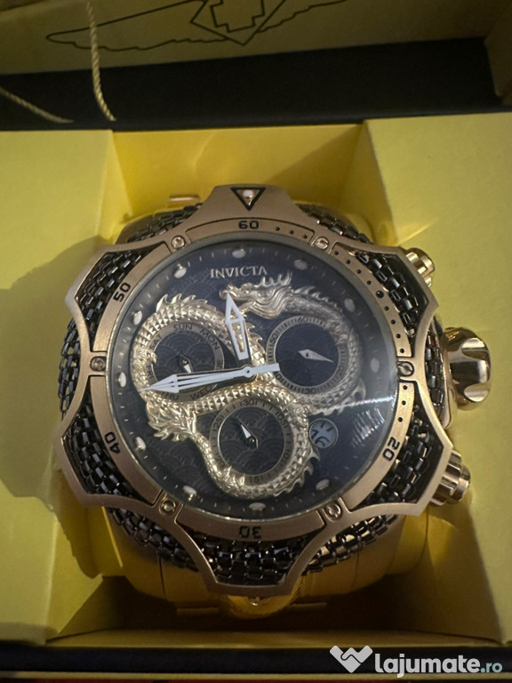 Ceas invicta Dragon, model rar, nou
