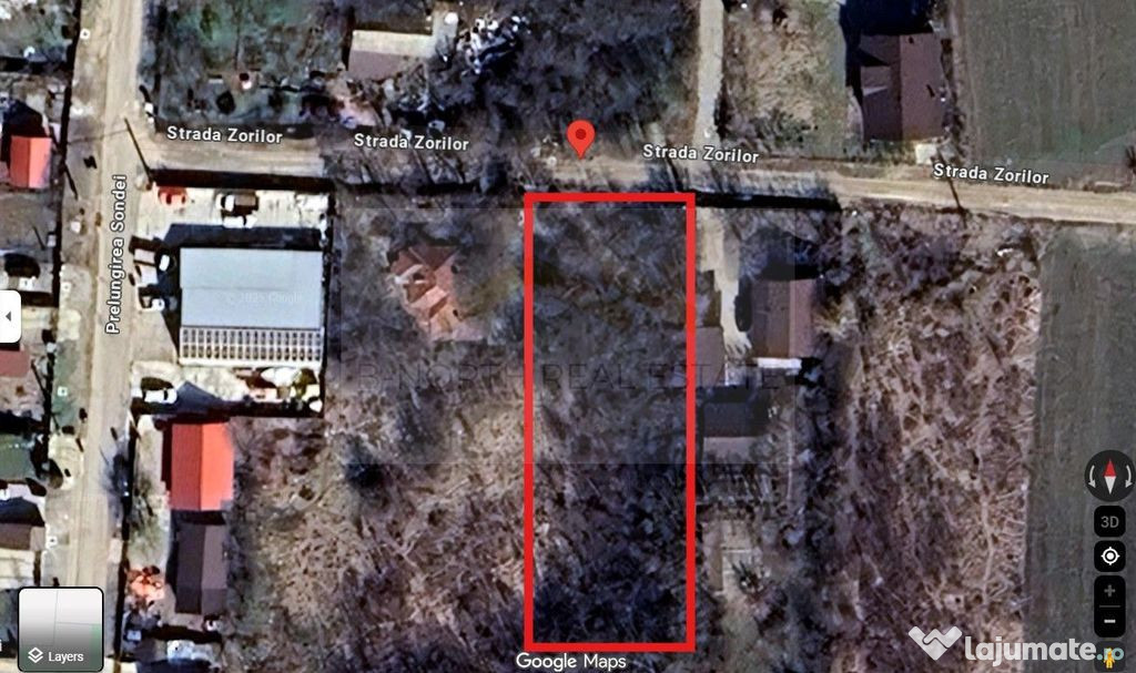 Teren 1.600 mp în Periș, lângă Profi, deschidere 20 ml