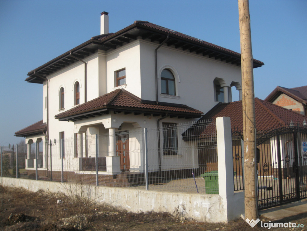 Mogosoaia - de vanzare - vila in stil Brancovenesc