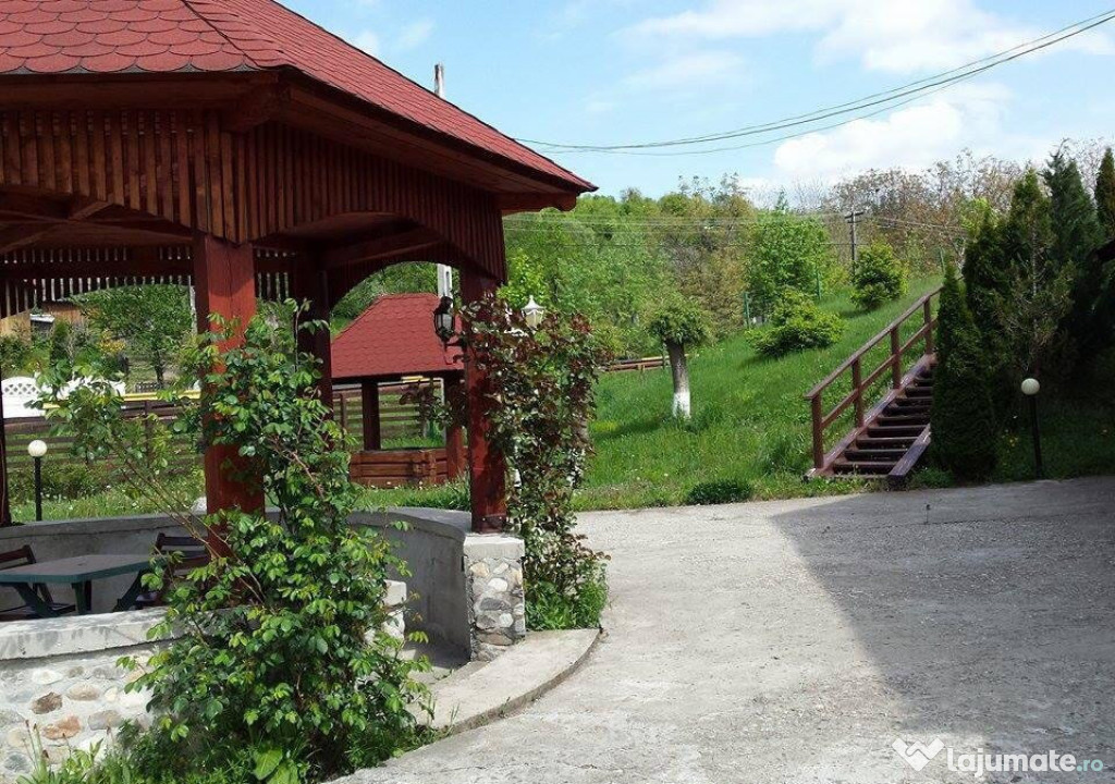 Pensiune 9 camere în Valea Mare Bratia, com. Balilești, ju
