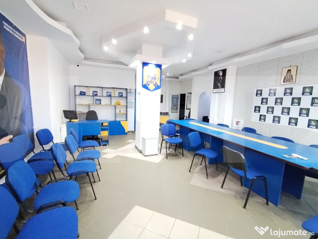 Spatiu comercial, 140mp ,cu vitrina, zona Doja /Dorohoi