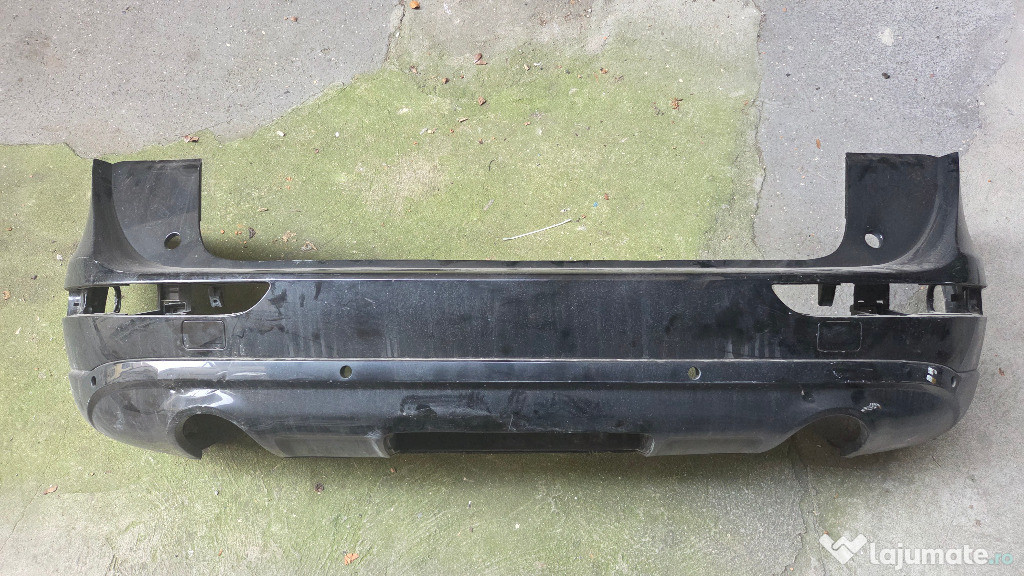 Bara spate Audi Q5 8R 3.0TDI facelift doua evacuari culoare neagra