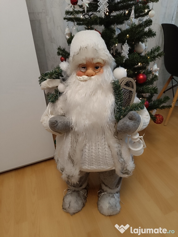 Figurina Moș Crăciun 80 cm, nou