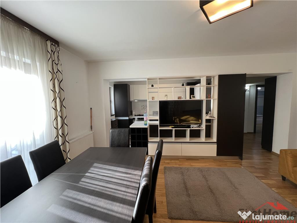 Apartament 3 camere, bloc 2015, mobilat utilat, etaj 1, bo