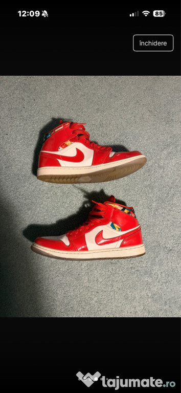 Jordan 1 mid se rosu