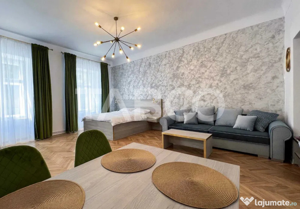 Apartament de vanzare in Centrul Istoric Sibiu 90 mpu mobila