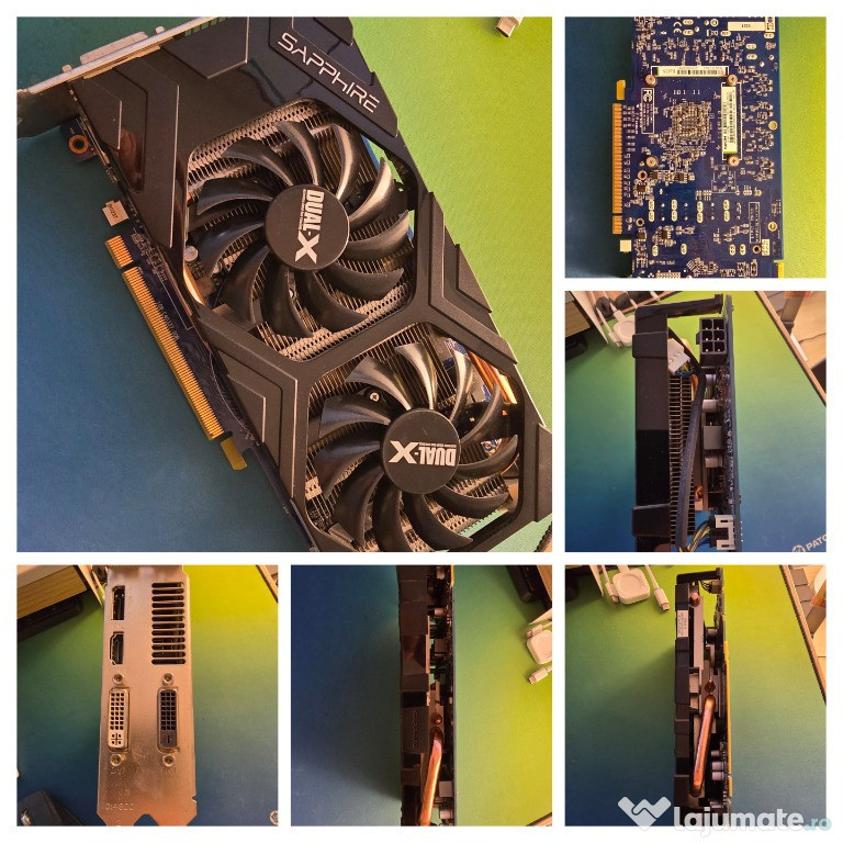Placa video Sapphire Radeon HD7850 2gb DDR5 256 bit
