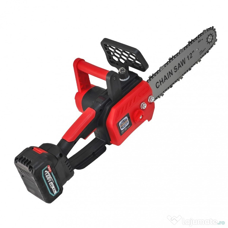 Drujba cu acumulator 128V Lama12", rezervor ulei , pompite de ungere