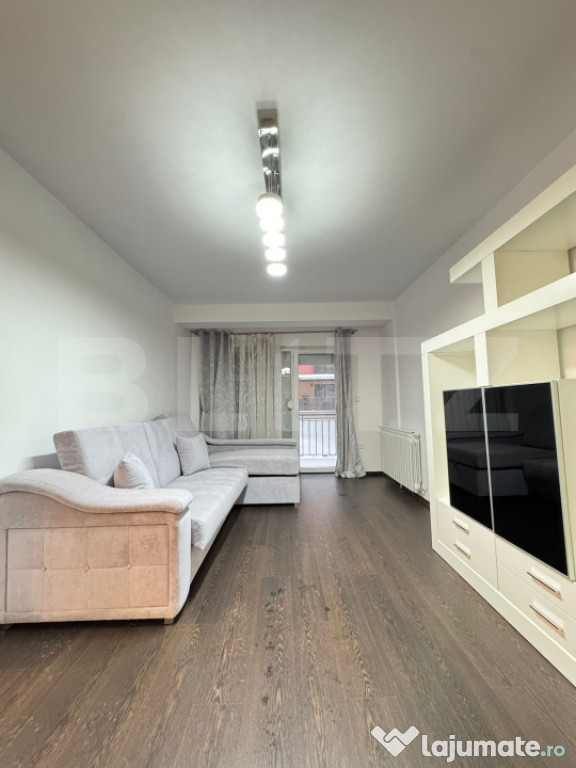 Garsonieră de vânzare, 39mp+7mp balcon, nelocuită, Stejar