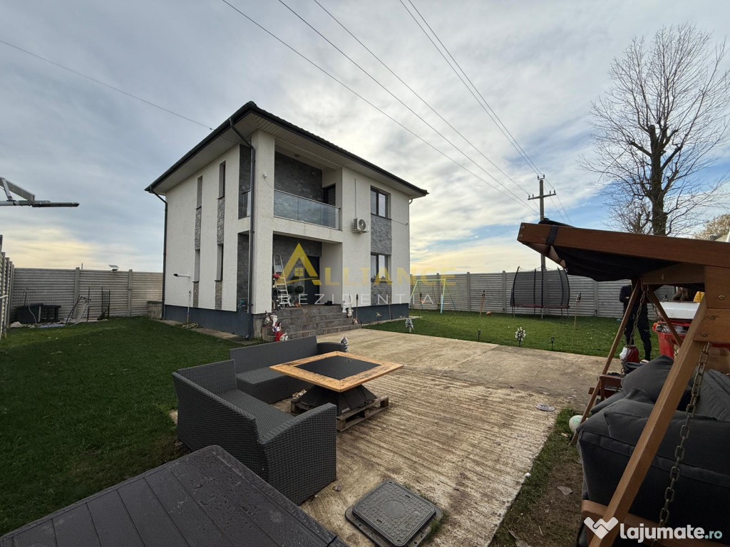 Vila mobilata si utilata - 4 camere- 50m de STV - 405mp tere