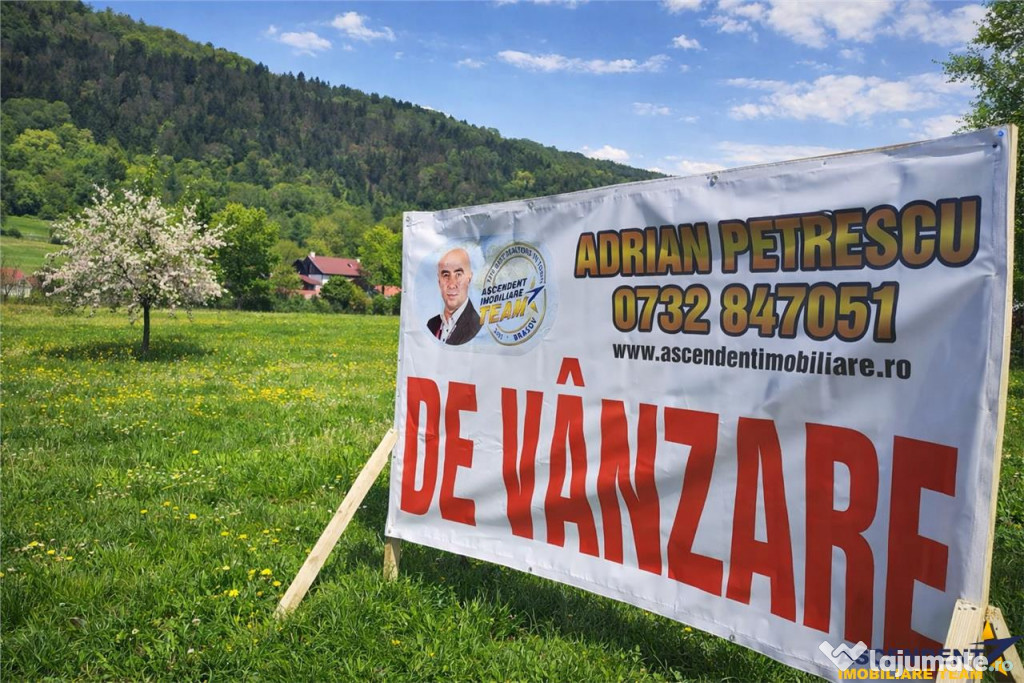 Teren cu proiect casa, in vecinatatea padurii Bradet, Sacele