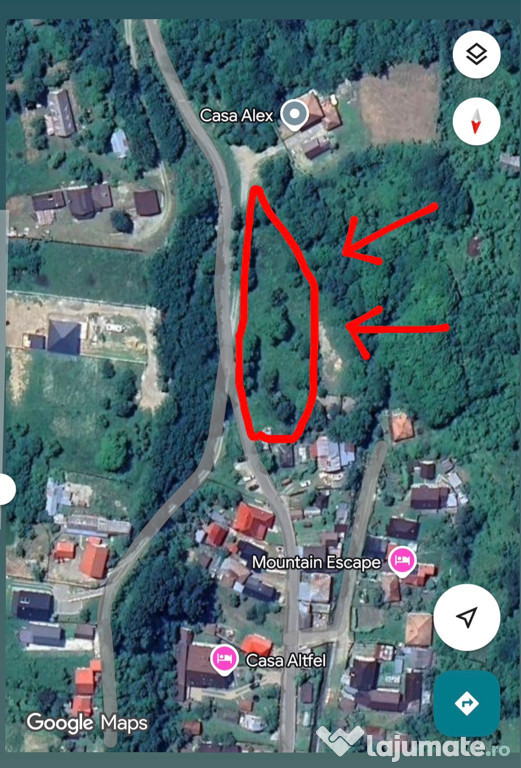 Proprietate intravilană – 2.298 mp – Mălaia, jud. Vâlcea