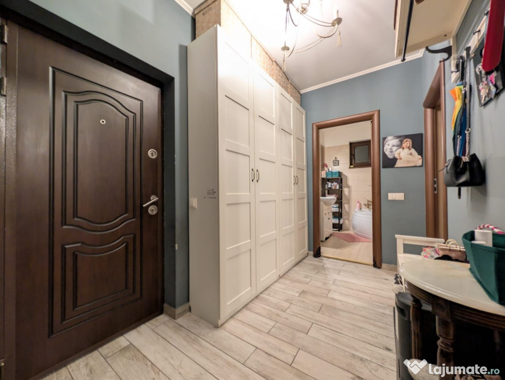 Apartament 2 camere si curte, zona foarte buna, mobilat